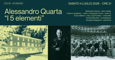 Corti Chiese e Cortili 2026 - Alessandro Quarta 