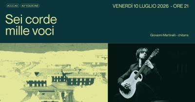 Corti Chiese e Cortili 2026 - Sei corde mille voci
