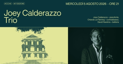 Corti Chiese Cortili - Joey Calderazzo Trio