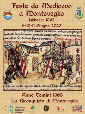 9 Giugno 2023: Cena Medievale a Monteveglio