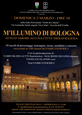 M'illumino di Bologna - atto d'amore ad una città meravigliosa