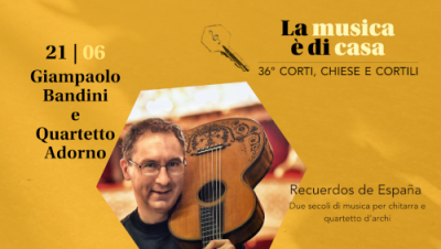 Corti Chiese Cortili 2022 - Recuerdos de Espana (concerto+visita)
